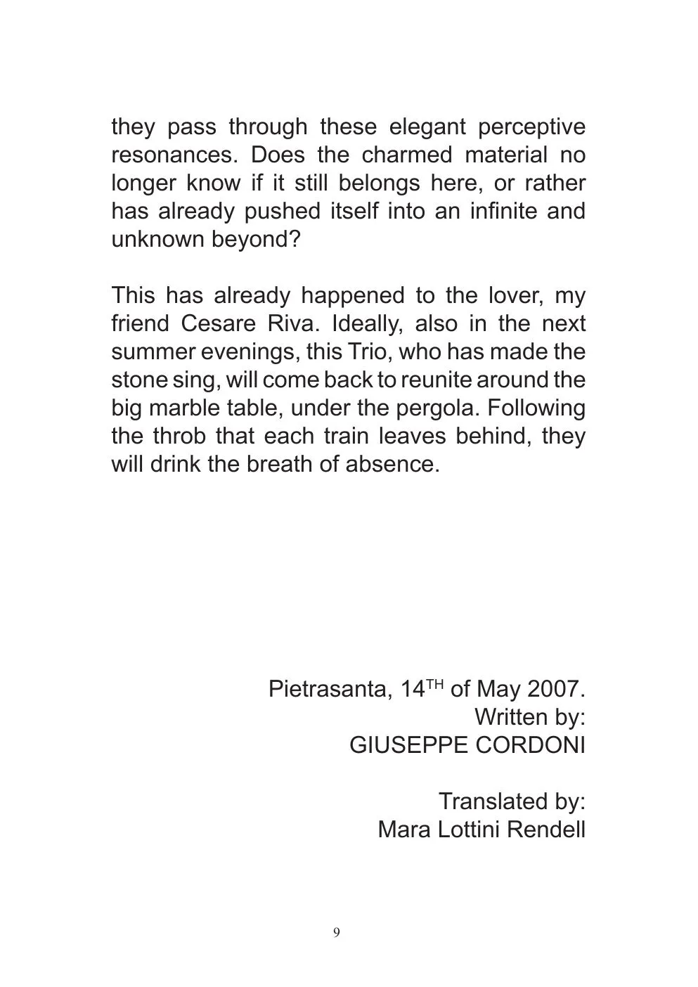 The Triangle of Stone Singers — page 9